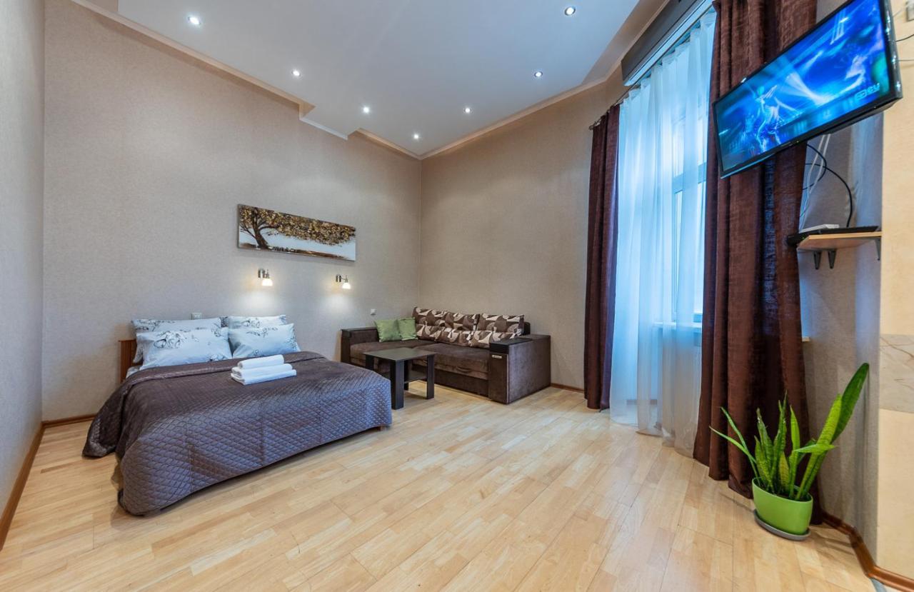 Apartments On Besarabka เคียฟ ภายนอก รูปภาพ